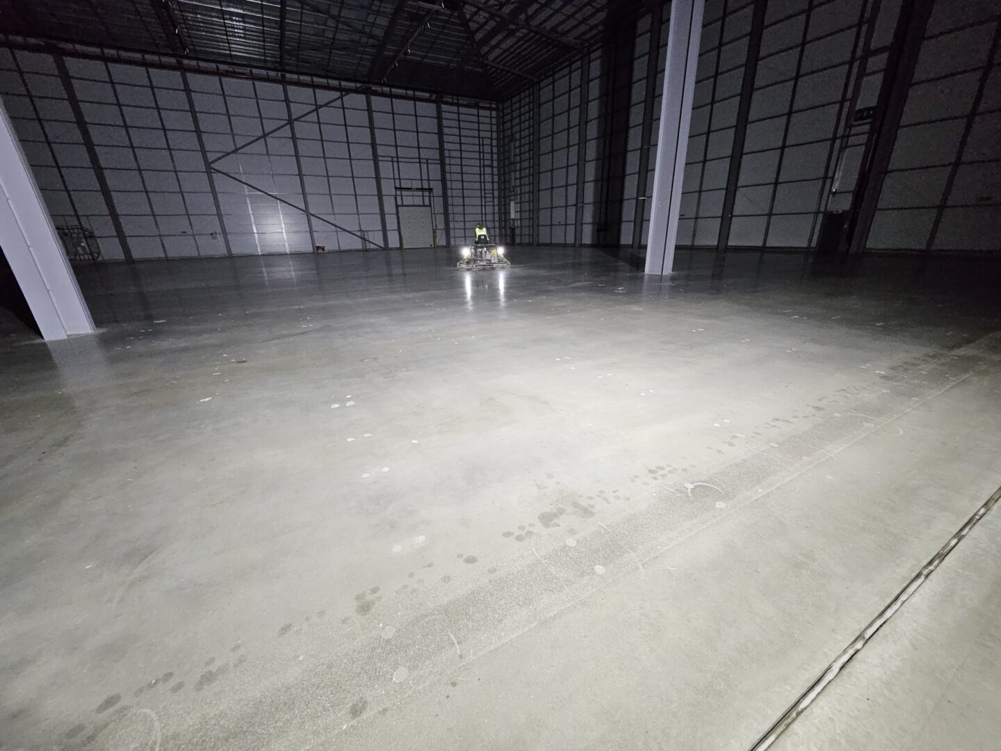 Warehouse floor refurbishment project in Rugby, Warwickshire FRS